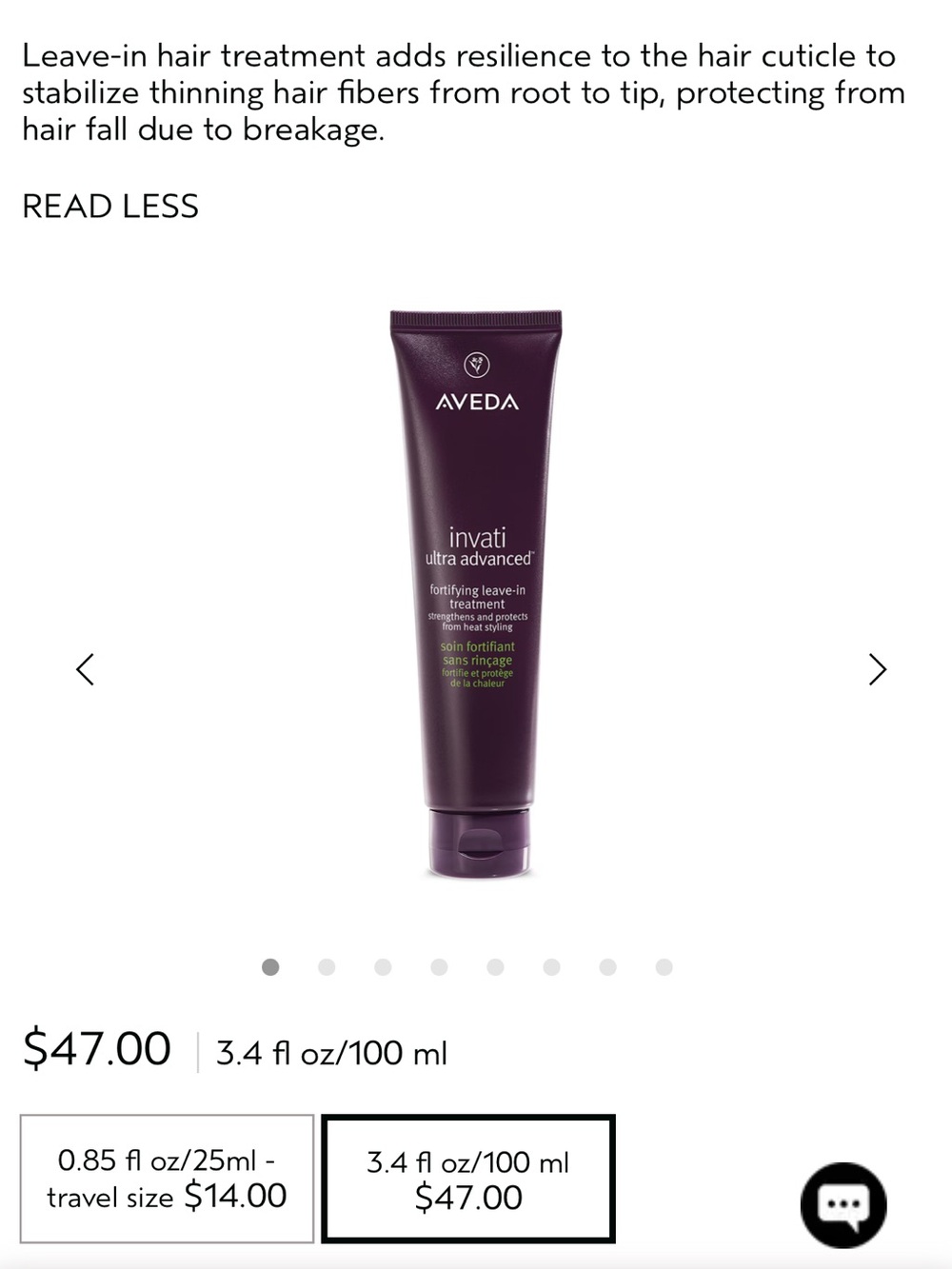 NEW AVEDA INVATI ULTRA ADVANCED FORTIFYING LEAVE-IN TREATMENT - Picture 4 of 4